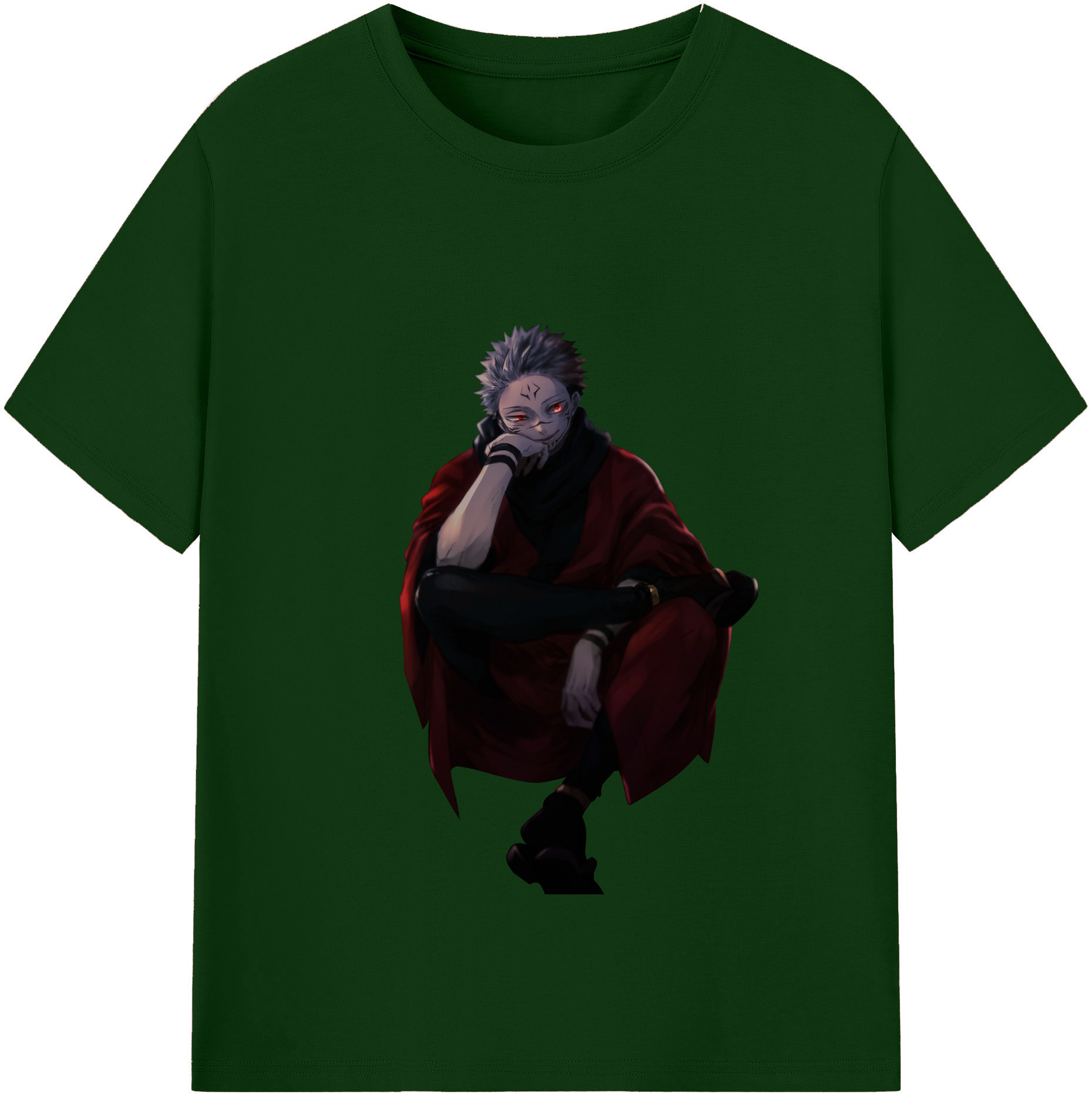 （画像用） 呪術廻戦 Jujutsu Kaisen 綿100％半袖Tシャツ（フロントプリント）